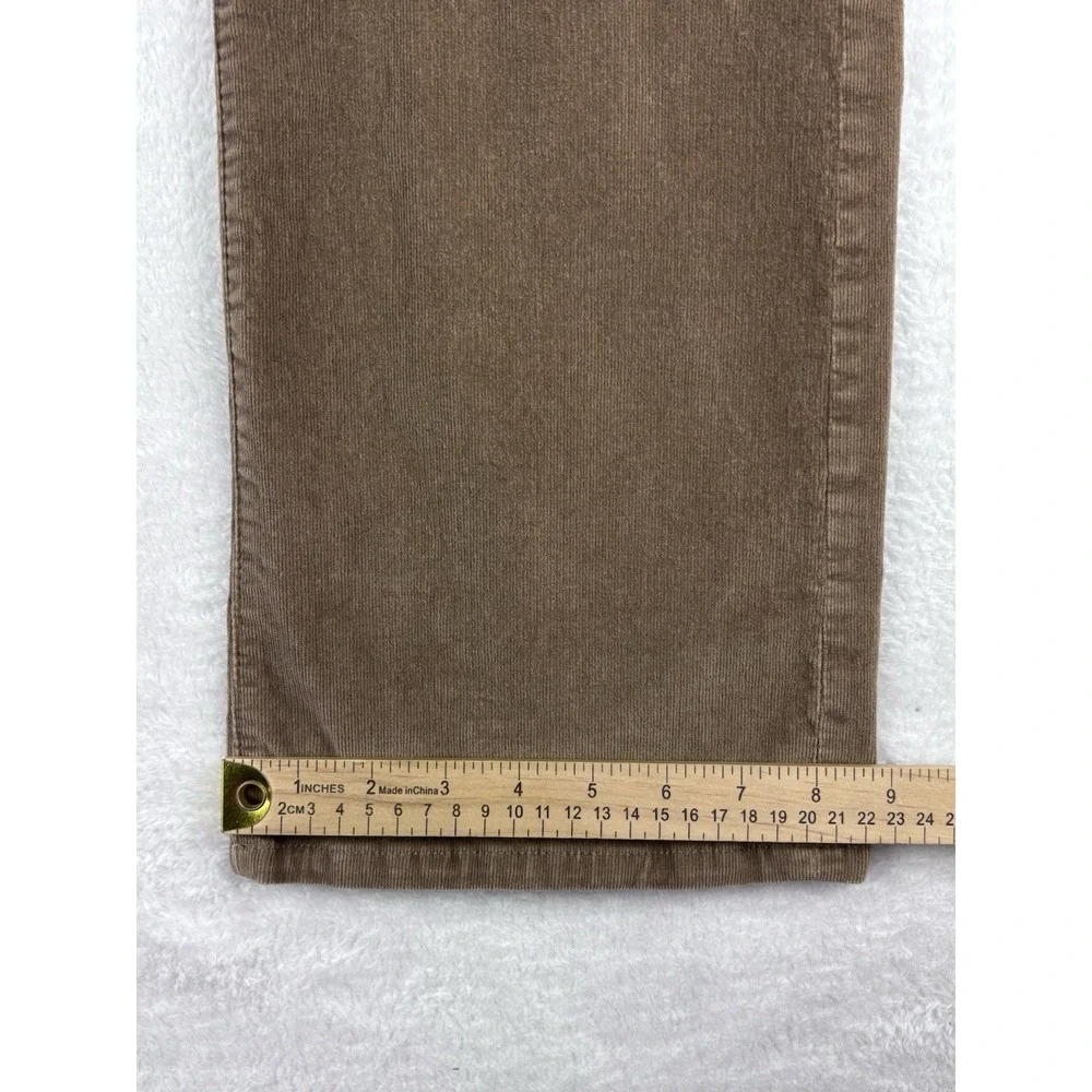 Banana Republic Womens Corduroy Pants Size 29 Light Brown 32x33 Boot Cut‎